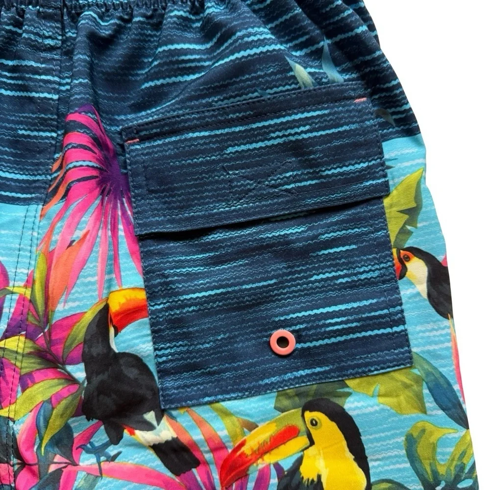 NEW Tropical Board Shorts /Swim Trunks with front & back pocket  - Sixe XXL